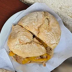 Baked Sourdough Roll