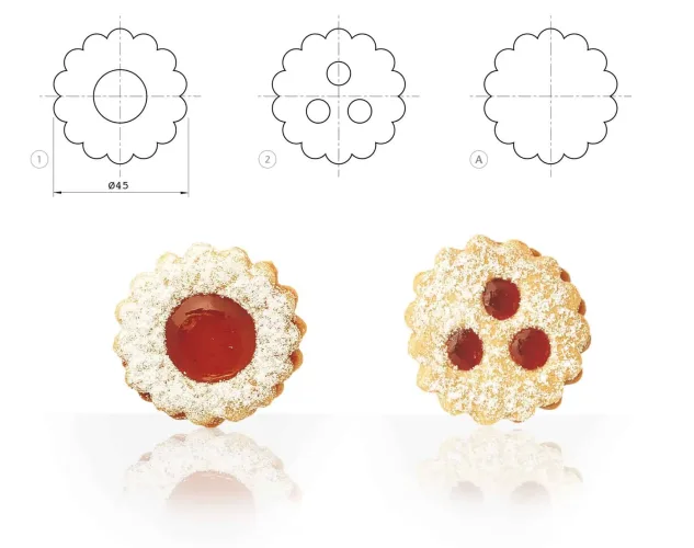 Janssen | F-Series Rotary Cookie Machine | Technical Drawing