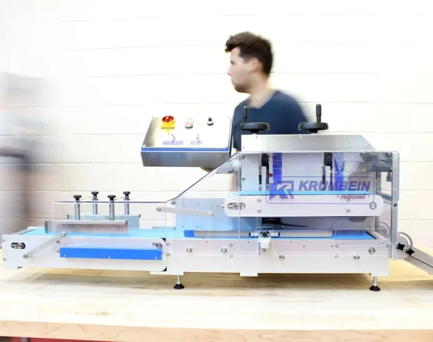 KRUMBEIN | Hinge Cut Horizontal Tabletop Slicer | Compact