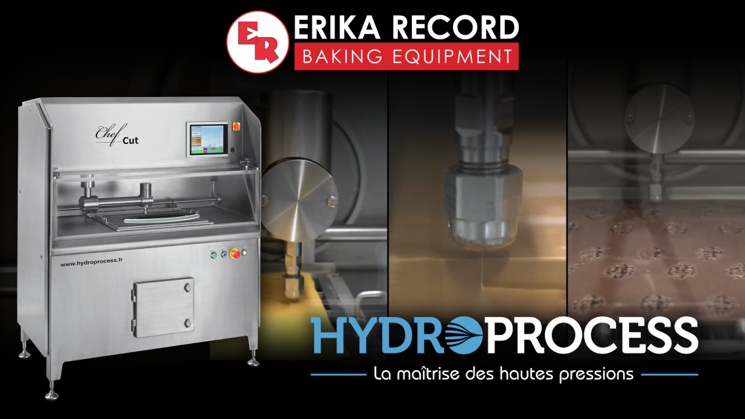 HYDROPROCESS | ChefCut | Bakery Equipment | Water Jet for Bakeries, Chocolatiers, Caterers and more | Bakery Equipment | Erika Recoord