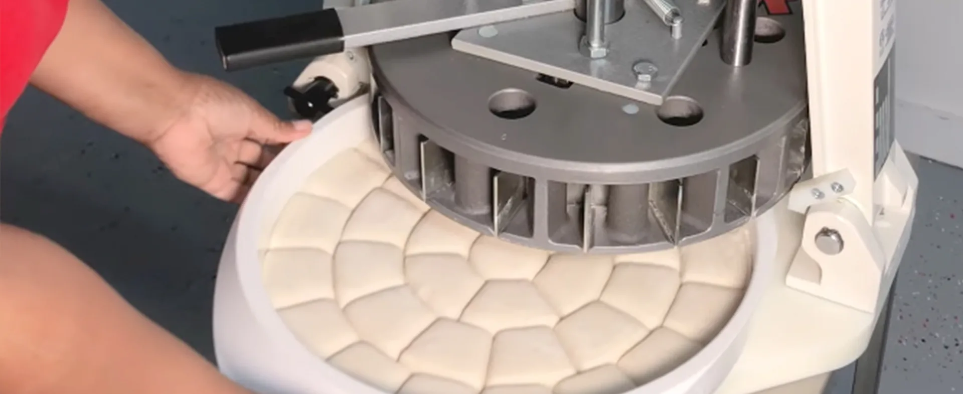 Erika | Hand Dough Divider In Action Hero
