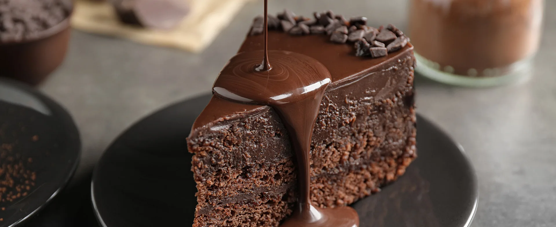 Chocolate Cake Slice