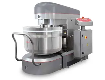 LP Group | LUX-R, Reinforced Removable Bowl Spiral Mixer, Lid Closed