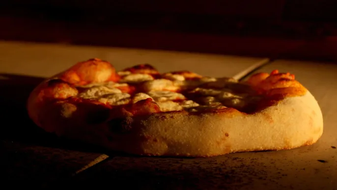 Neapolitan Pizza Baked on Tagliavini Electric Pizza Oven