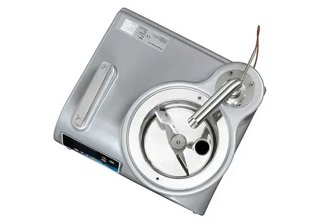 Pomati T5 Tabletop Tempering Machine with removable Archimedean screw