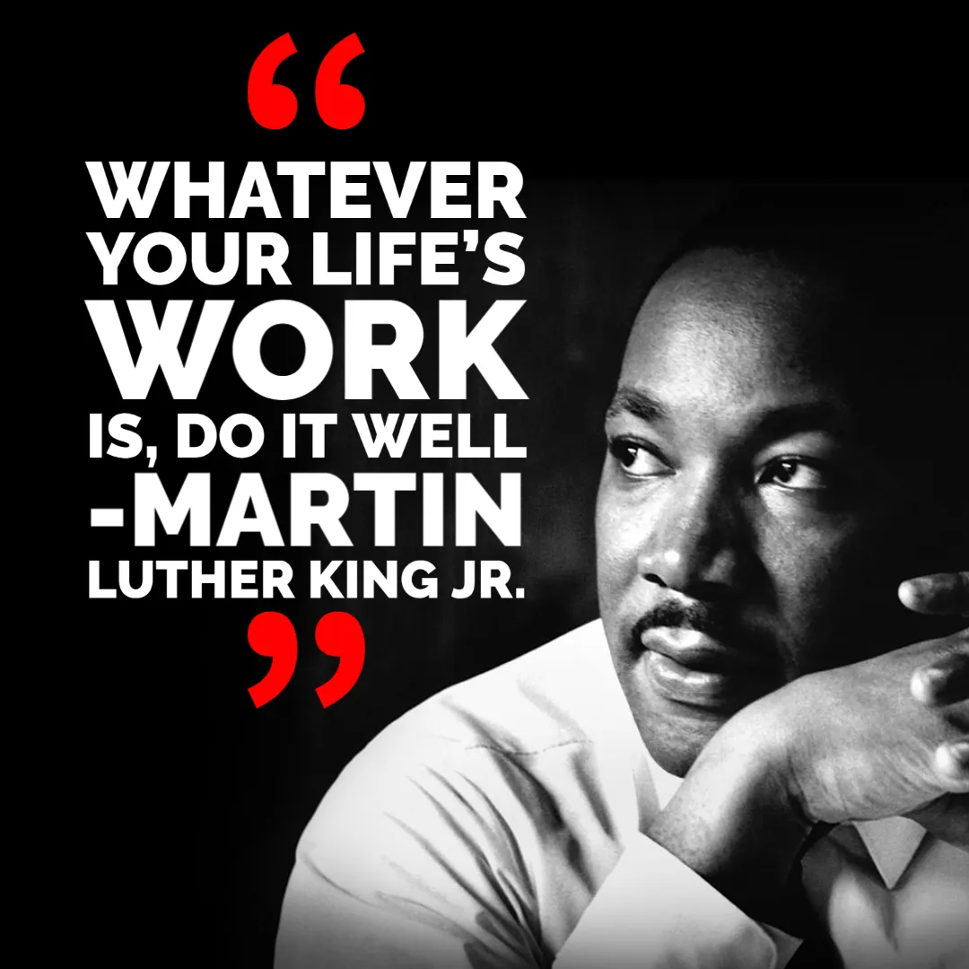martin luther king day social graphic