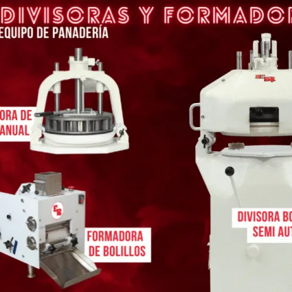¡Tenemos a las divisoras y formadoras que necesita para su panadería! 🍞