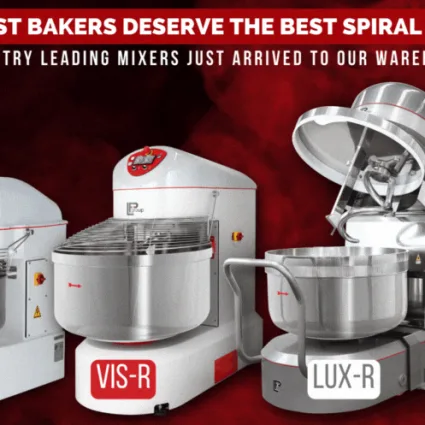 best bakers deserve the best spiral mixers