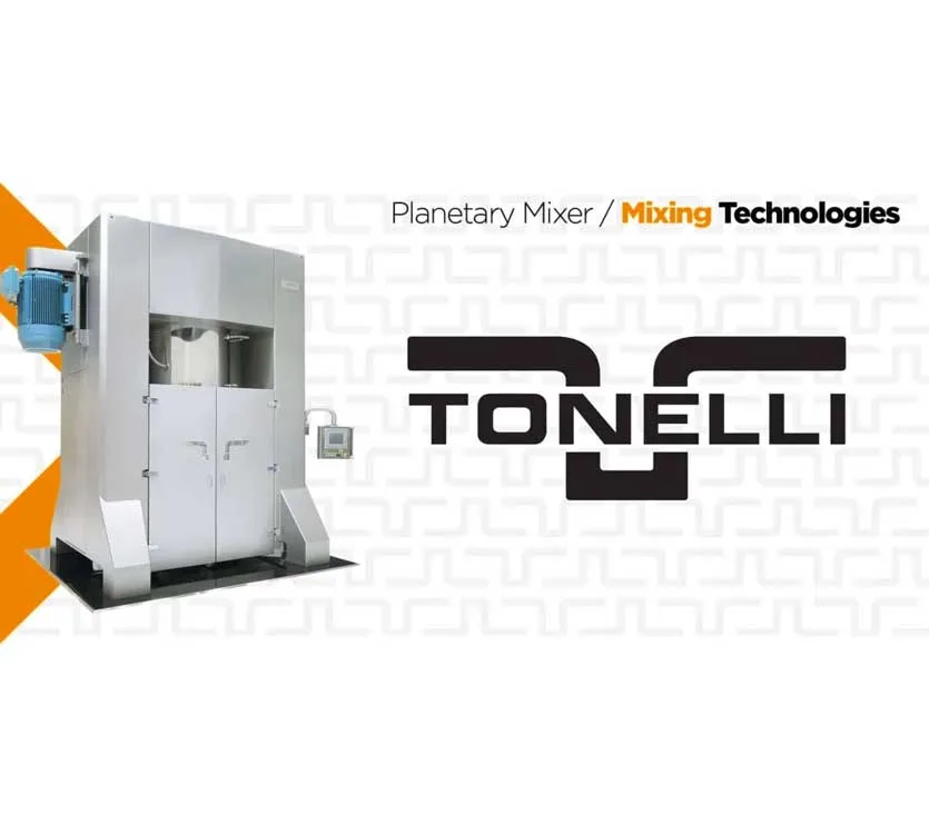 Tonelli | Vertical Planetary Mixers