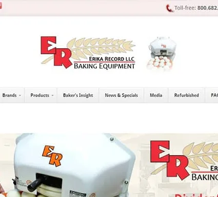 Erika website launch