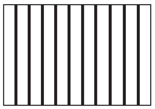 Grid layout diagram for the JAC Tradiform D12 long-format grid OPTGRILFOR1202, showing the 12-piece moulding pattern used for elongated bread production.