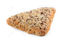 Finished triangular product output from the JAC Tradiform D60 triangular grid, used to illustrate moulded bread results.