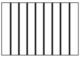 Grid layout diagram for the JAC Tradiform D9 long-format grid OPTGRILFOR901, showing the 9-piece moulding pattern used for elongated bread production.